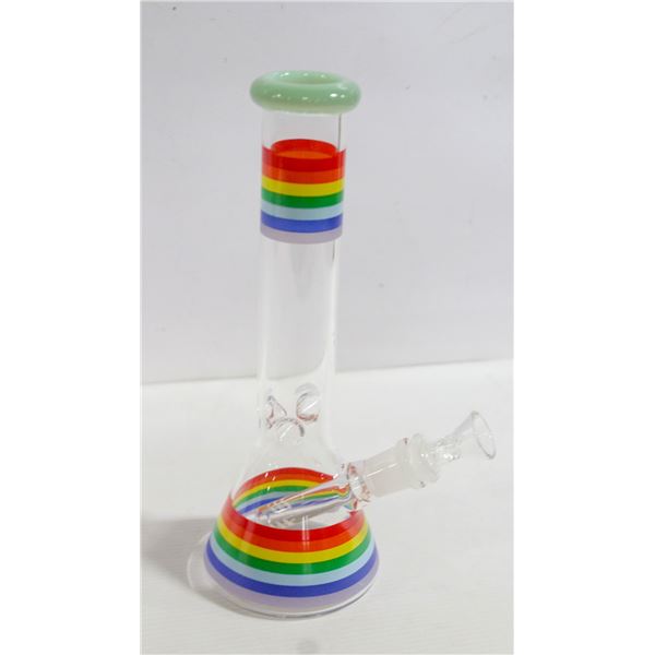 10" NEW RAINBOW BEAKER BONG