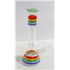 Image 1 : 10" NEW RAINBOW BEAKER BONG