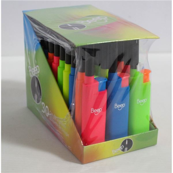 30PK OF BEEP CANDLE LIGHTERS