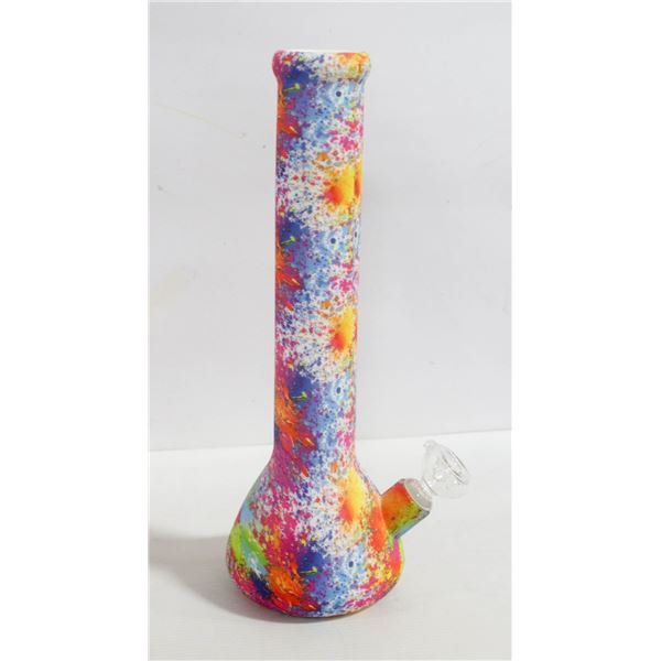 NEW 13.5" BONGO PIPES SILICONE STRAIGHT TUBE