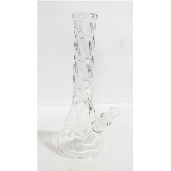 NEW 14" SWIRL TWISTY GLASS BONG