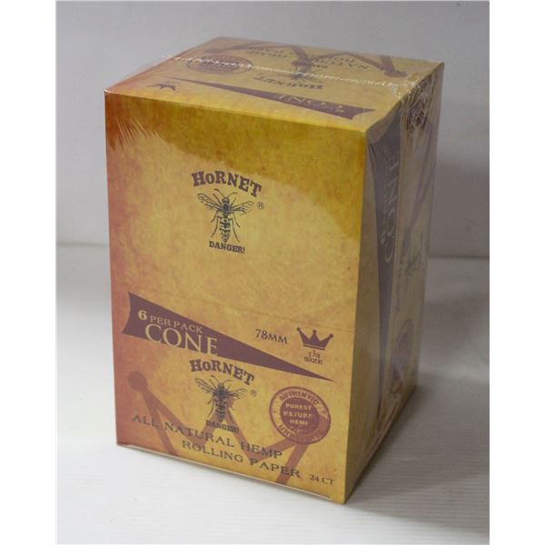 CASE OF HORNET 1 1/4" CONES, 6 CONES/PACK 24 PACKS