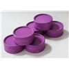 Image 1 : 6PK OF BIOPLASTIC HERB GRINDERS; PURPLE