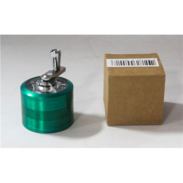 2PK OF METALLIC GREEN  INFYNITY HERB GRINDERS