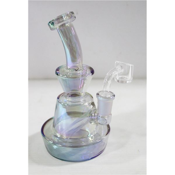 NEW 7" COLORED TRANSLUCENT PERC BONG