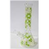 Image 1 : NEW 12" GREEN BEAKER BONG WITH HONEYCOMB DESIGN
