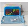 Image 1 : NEW BLUE GLOW TRAY; LED PLASTIC ROLLING TRAY- 7