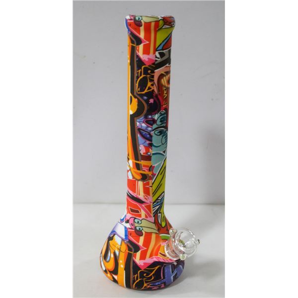 NEW 13.5" BONGO PIPES SILICONE STRAIGHT TUBE