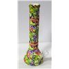 Image 1 : NEW 14.5" SILICONE PRINTED BONG W/ GLASS BOWL;