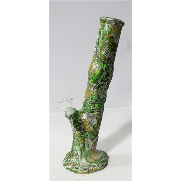 NEW 13.5" BONGO PIPES SILICONE STRAIGHT TUBE