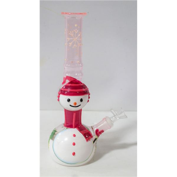 NEW 10" SNOWMAN BONG WITH 3D DETAILING