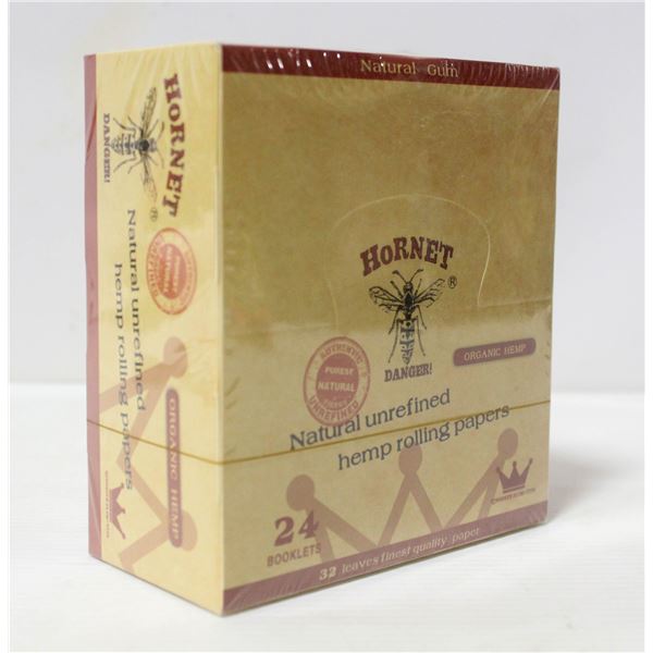 50 BOOKLETS OF HORNET KING SIZE SLIM ROLLING PAPER