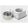 Image 1 : NEW 2PK INFYNITY SILVER HERB GRINDERS