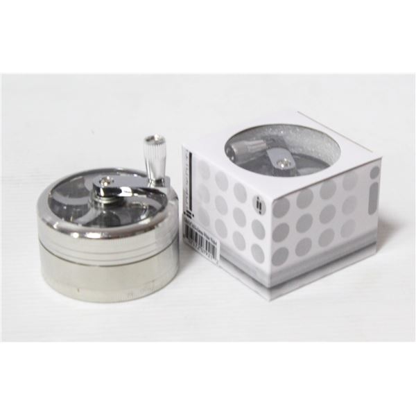 NEW 2PK INFYNITY SILVER HERB GRINDERS