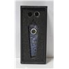 Image 1 : NEW STONE PIPE W/ SCREENS; BLUE DOT STONE