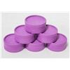 Image 1 : NEW 6PK BIO PLASTIC TWIST HERB GRINDERS; PURPLE