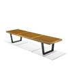 Image 1 : George Nelson & Associates slat bench, model 4692