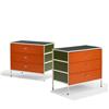 Image 1 : George Nelson & Associates Steelframe chests model 4014, pair