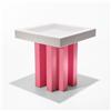 Image 1 : Ettore Sottsass Fruttiera Bianco e Rosa
