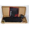 Image 1 : 3PCS WIRED KEYBOARD MOUSE AND PAD MECHANICAL LED