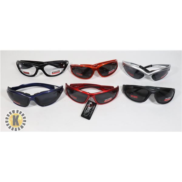 BUNDLE OF NEW RIDING GLASSES