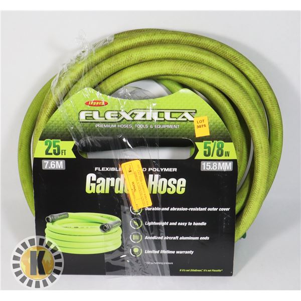 LEGACY FLEXZILLA  HYBRID POLYMER GARDEN HOSE 25FT.