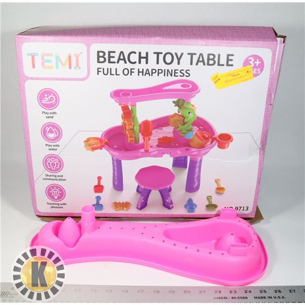 TEMI BEACH TOY TABLE 3+