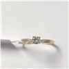 Image 1 : 10K YELLOW GOLD DIAMOND (0.18CT,SI1,G) RING