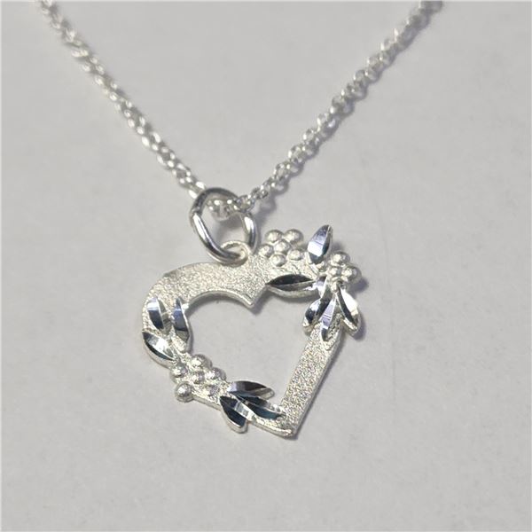 SILVER 16  NECKLACE