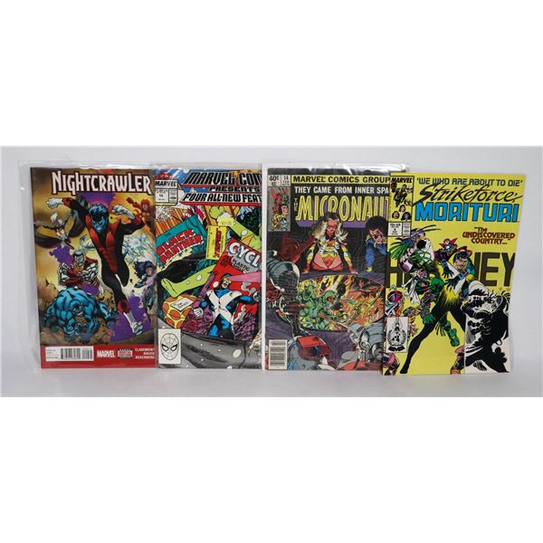 LOT OF 4 MARVEL COMICS