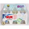 Image 1 : NEW NUK ORTHODONTIC BOTTLE SET