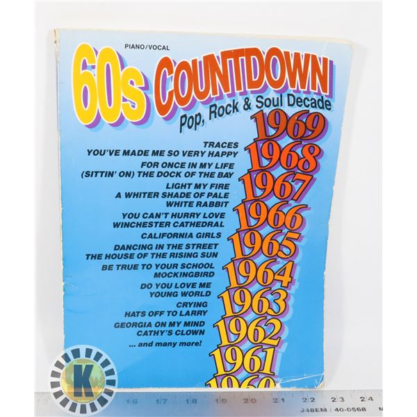 1960S COUNTDOWN POP, ROCK, SOUL, PIANO/ VOCAL