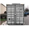 Image 3 : *H/T* *W* GREY 40' 52,910 MAX CAPACITY INDUSTRIAL TRANSPORT CONTAINER WITH 4 DUAL SWING SIDE DOORS