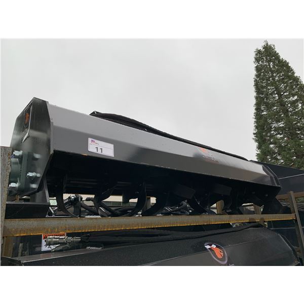 WOLVERINE 72" HYDRAULIC SKID STEER TILLER ATTACHMENT