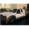 Image 1 : 2006 FORD F550 2-TON CREWCAB DUMP TRUCK, WHITE, VIN 1FDAW56Y46EC33366
