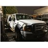 Image 2 : 2006 FORD F550 2-TON CREWCAB DUMP TRUCK, WHITE, VIN 1FDAW56Y46EC33366