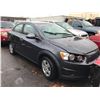 Image 2 : 2013 CHEVROLET SONIC LT, 4DR SEDAN, BLUE, VIN 1G1JC5SH1D4198204