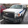 Image 1 : 2013 FORD F150 XL, 4DR EXT CAB TRUCK, WHITE, VIN 1FTVX1ET3DKD17808