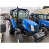 Image 2 : 2007 NEW HOLLAND TL80A TRACTOR, BLUE, SERIAL #HJS101248