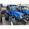 Image 2 : 2007 NEW HOLLAND TN70A TRACTOR, BLUE, SERIAL #HJE101803