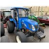 Image 2 : 2007 NEW HOLLAND TN70A TRACTOR, BLUE, SERIAL #HJE101787