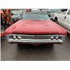 Image 1 : 1970 PLYMOUTH FURY III, 2DR CONVERTIBLE, RED, VIN PM27L0D196224
