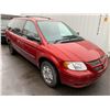 Image 2 : 2006 DODGE GRAND CARAVAN, MINI VAN, RED, VIN 1D4GP24RX6B651621