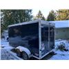 Image 2 : *NANOOSE* 2017 FOREST RIVER CARGOMATE TRAILER, BLACK, VIN 5NHUEH422JF800467