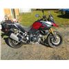 Image 2 : *NANOOSE* 2014 SUZUKI DL1000 VSTROM MOTORCYCLE, RED, VIN JS1VU51A7E2100505