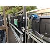 Image 2 : STEELMAN 20' METAL BI-PARTING FARM DRIVEWAY GATE, 81" TO POLE
