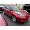 Image 2 : 2011 NISSAN LEAF 4DR COUPE, RED, VIN JN1AZ0CP4BT000686