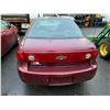 Image 2 : 2004 CHEVROLET CAVALIER, 4DR SEDAN, RED, GAS, VIN 3G1JC52F24S120531