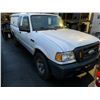 Image 2 : 2008 FORD RANGER SUPER CAB 4X4, 2DR PICKUP, WHITE, VIN 1FTZR45E18PA94224