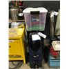 Image 1 : SIMONIZ 2000 ELECTRIC PRESSURE WASHER ( NO WAND ) BLACK METAL MOBILE PEDESTAL & PLASTIC BIN OF